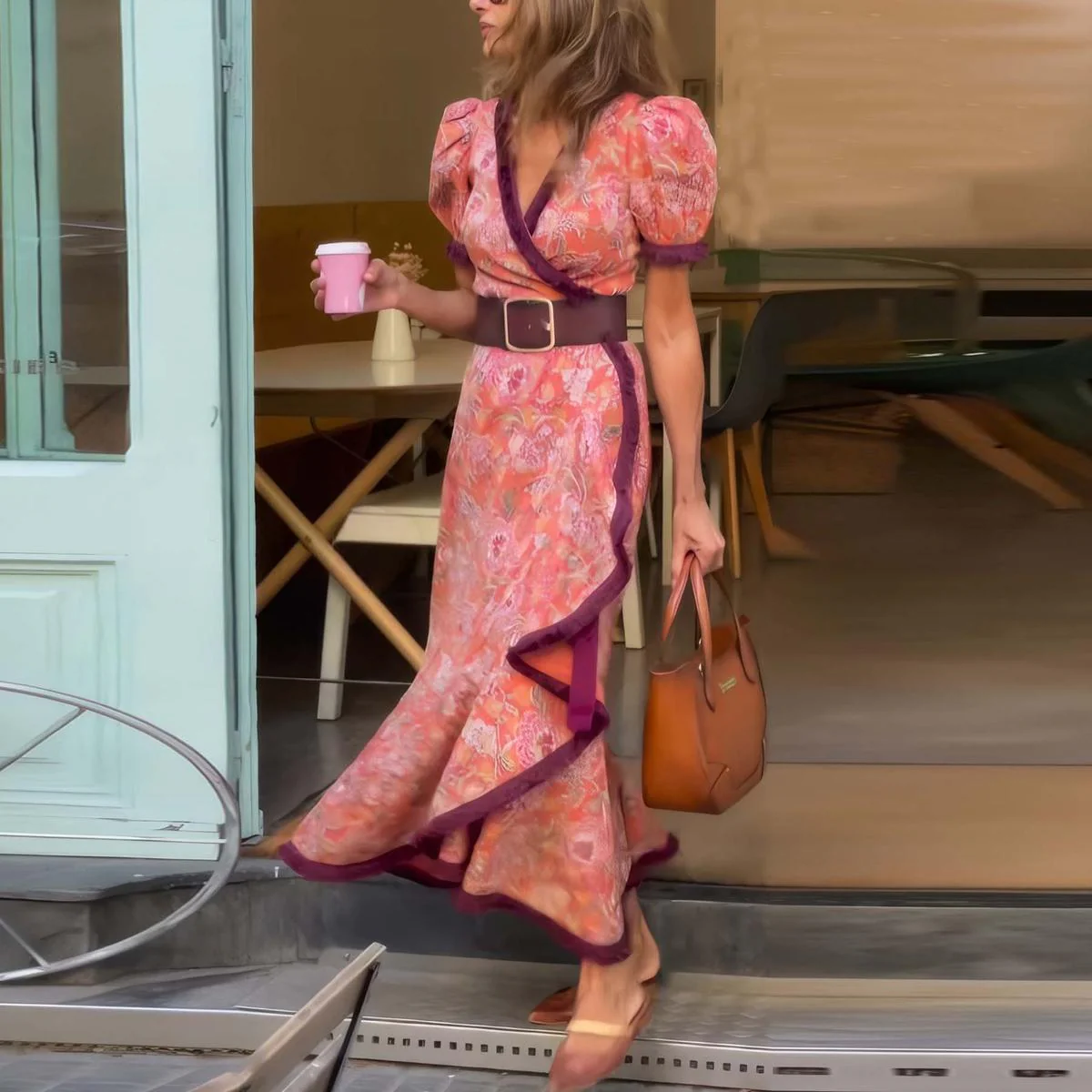 FRANCESCA | ELEGANT PINK MAXI