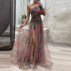 MAUREEN | FLOWY MULTICOLOR DRESS
