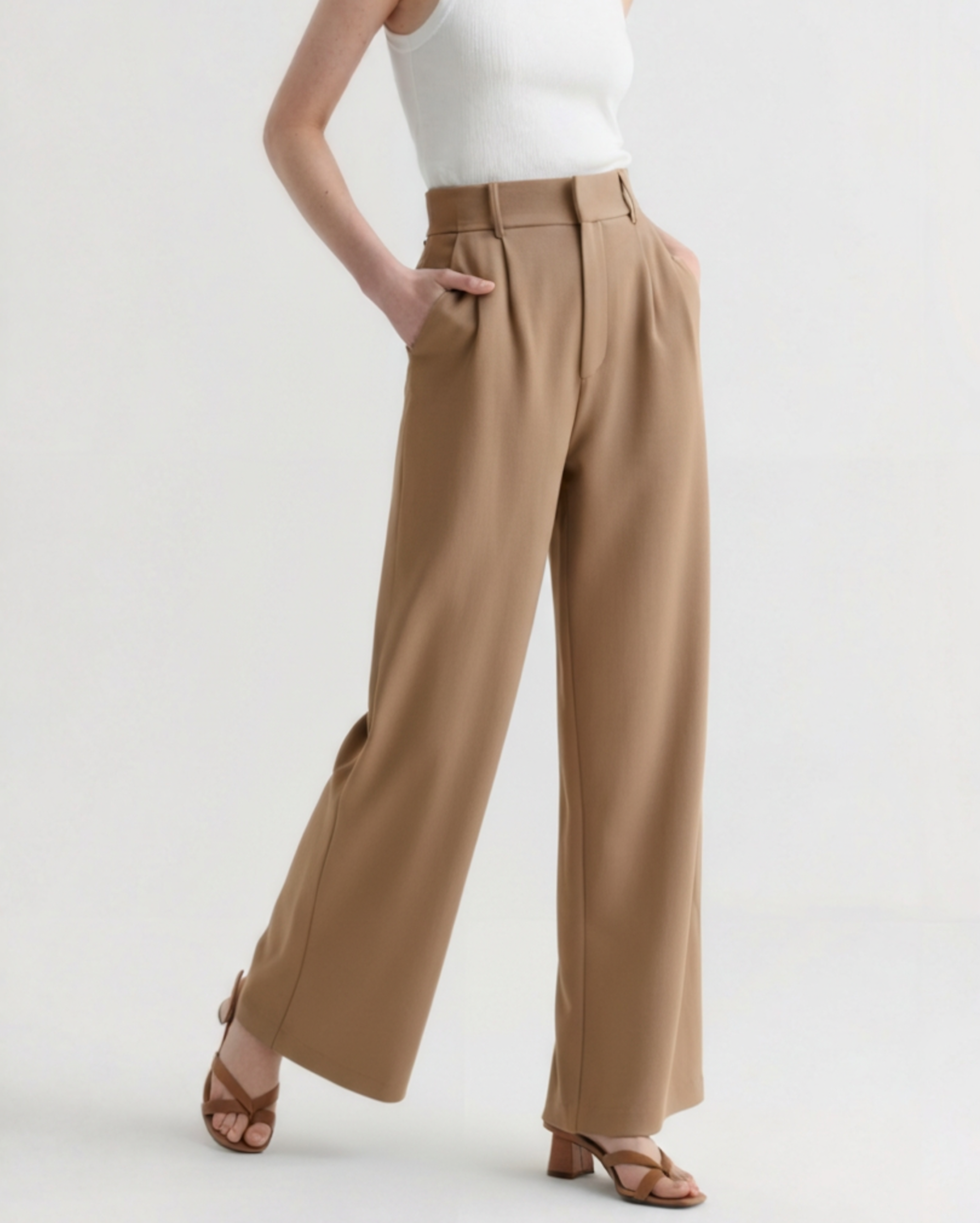 Caroline Wide-Leg Trousers