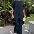 CONSTANCE | ELEGANT CHIFFON TWO-PIECE SET